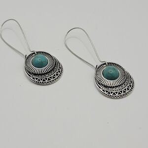 Turquoise dangle earrings